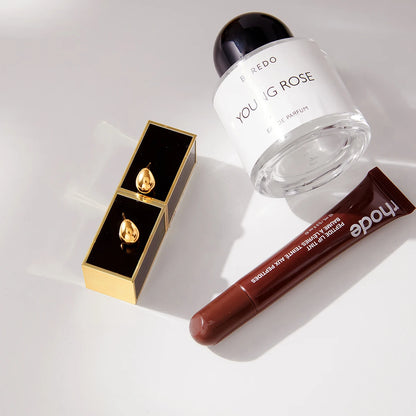 Uworld Minimalist 18K Gold Color Plated Stainless Steel Drop Shaped Ear Studs Smooth Earrings for Women's Jewelry Party Gifts